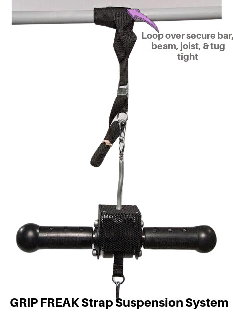 GRIP FREAK Hang Anywhere Adjustable Strap System