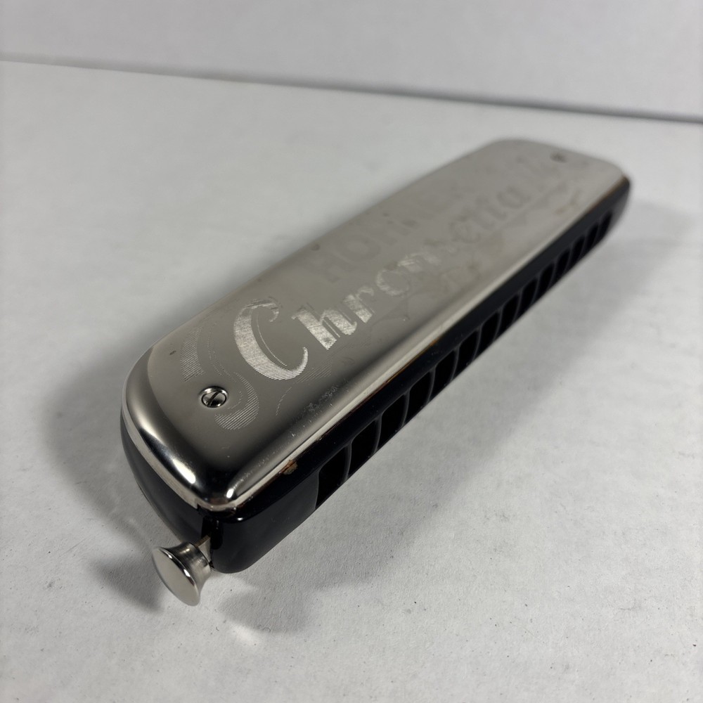 Hohner Chrometta 14 C Harmonica W/ Case 257