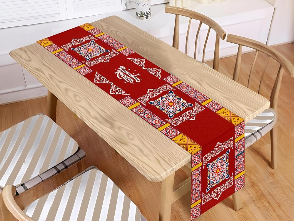 OLEEK Ramadan 2026 Decor Set Pillow Covers 20x20 Table Runner