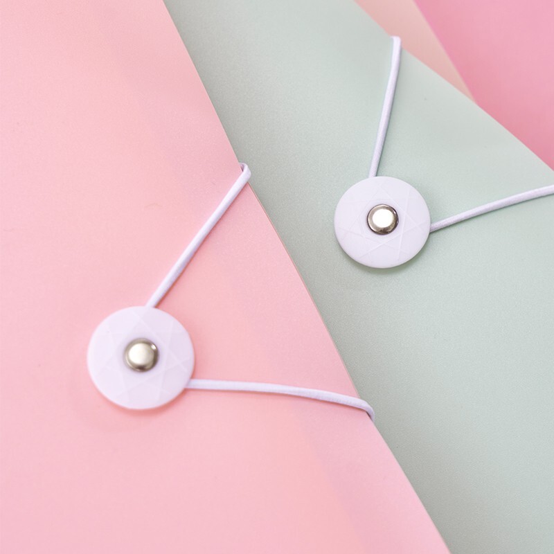 4x A4 Document Folder Pastel Colour 60 Pocket Presentation Display Office School