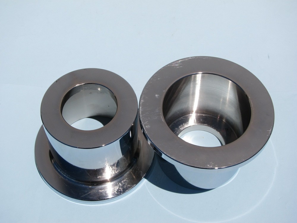 Lowrider Hydraulics super deep reverse cups for telescopic cylinder, chrome