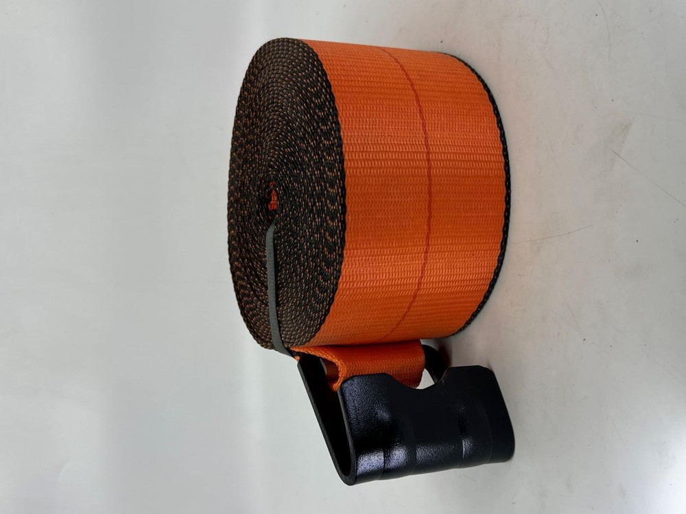 4"X40' Heavy Duty Winch Strap with Flat Hook 4 Pack