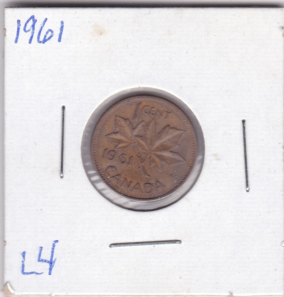 1961 Canada One Cent L4