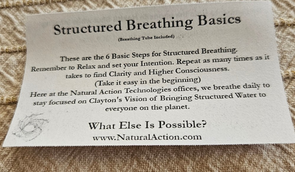 Portable Structured Water Device