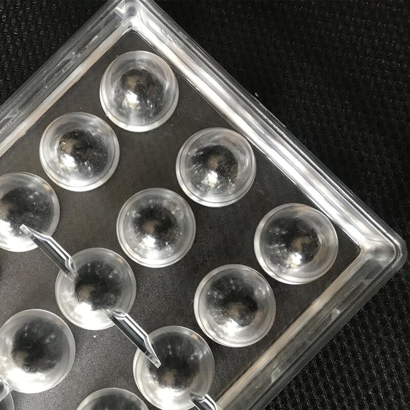 Polycarbonate Cone Chocolate Mold Half Egg Candy Mould DIY Poly-carbonate Mold