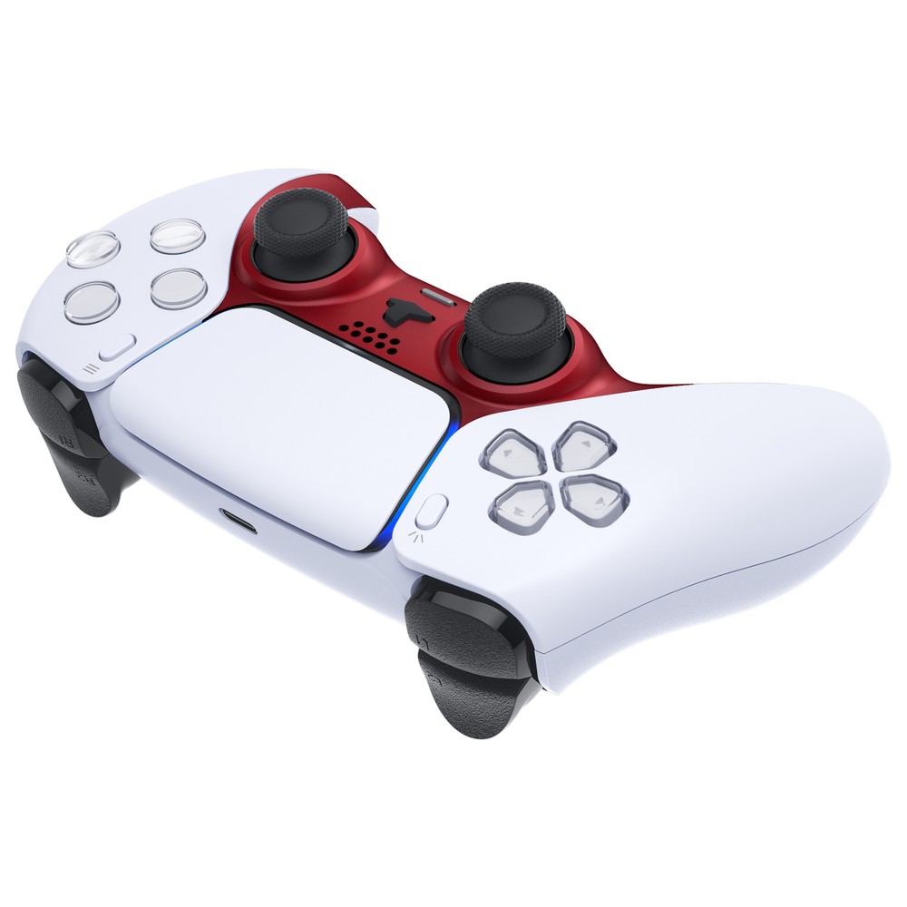 Replacement Decorative Trim Shell Clip Shell w/ Accent Rings For PS5 Controller