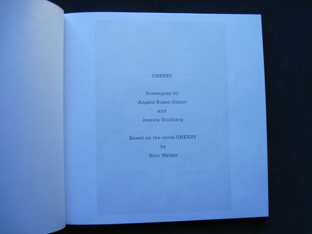 COMPLETE PROMO SCRIPT for CHERRY Starring TOM HOLLAND Dir by ANTHONY & JOE RUSSO
