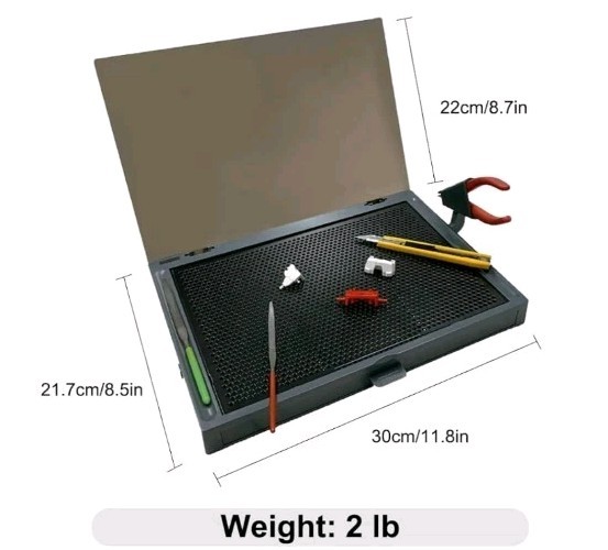 Portable Worktable with Movable Drawer, Pliers Rack, Display Version