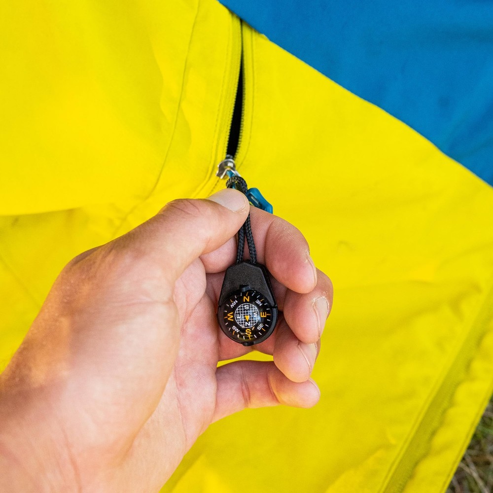 Sun Company ZiprComp - Micro Ball Compass with Lanyard | Zipper Pull Compass...