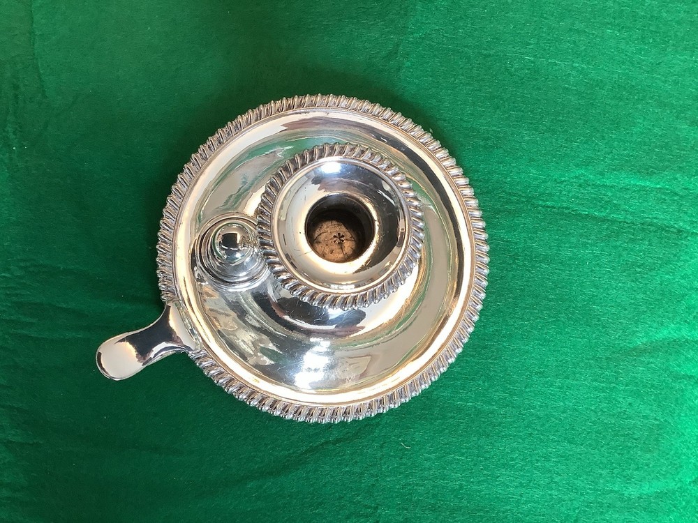 Silver plated Chamber Stick