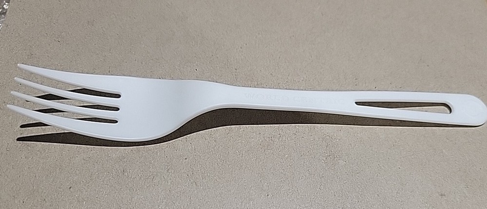 World Centric Compostable Forks, 6.3", White, 400 Count, Model - FOPS6
