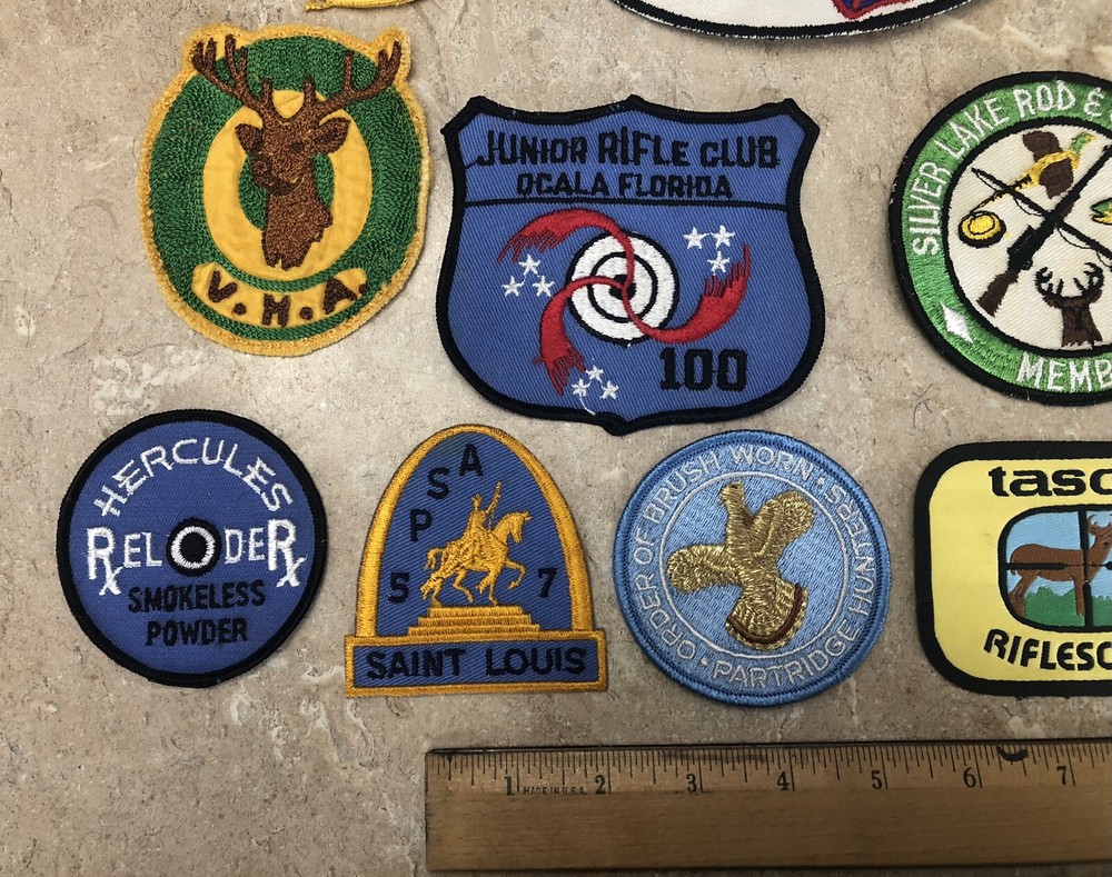 LOT Hunting Marksmanship Pistol Muzzle Loading etc patches