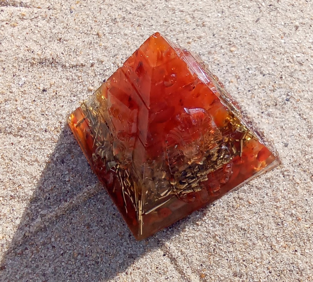 Orgonite Crystal Pyramid