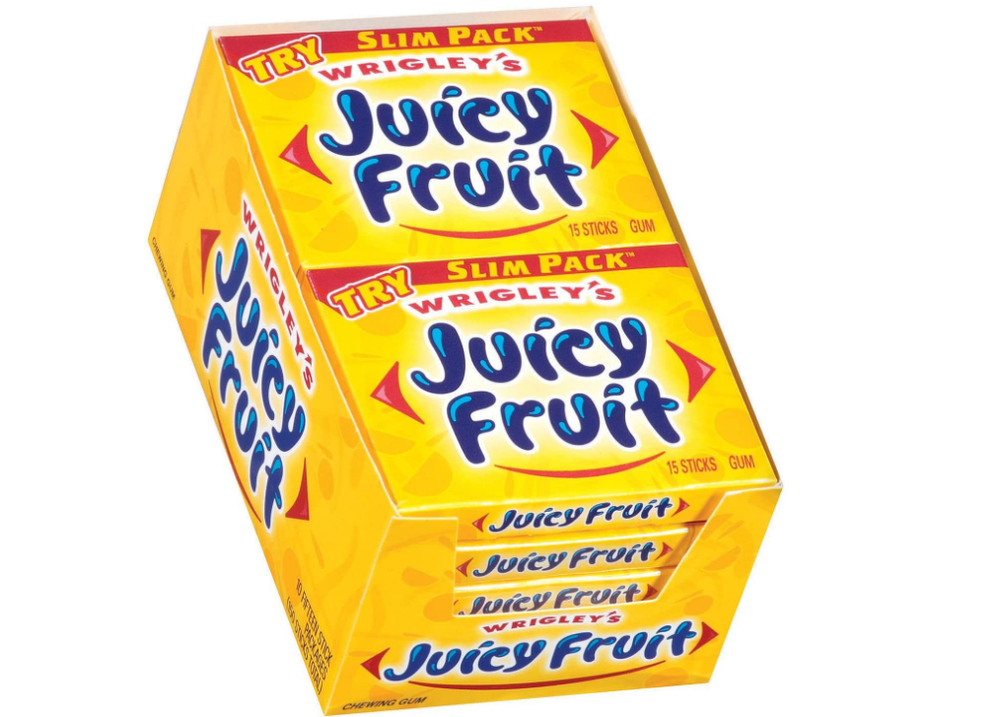 Wrigley's Juicy Fruit Gum 10pk 15 ea