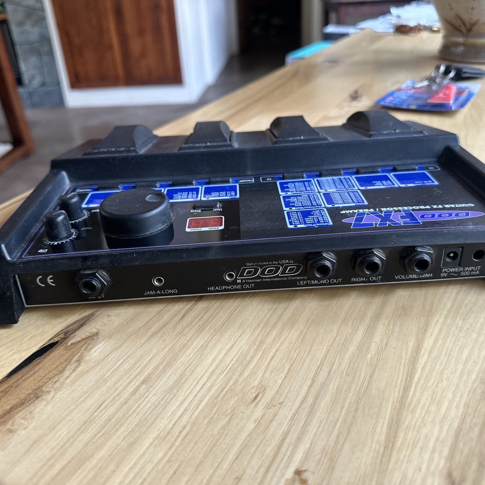 DOD FX-7 FX7 Guitar Fx Processor/Preamp
