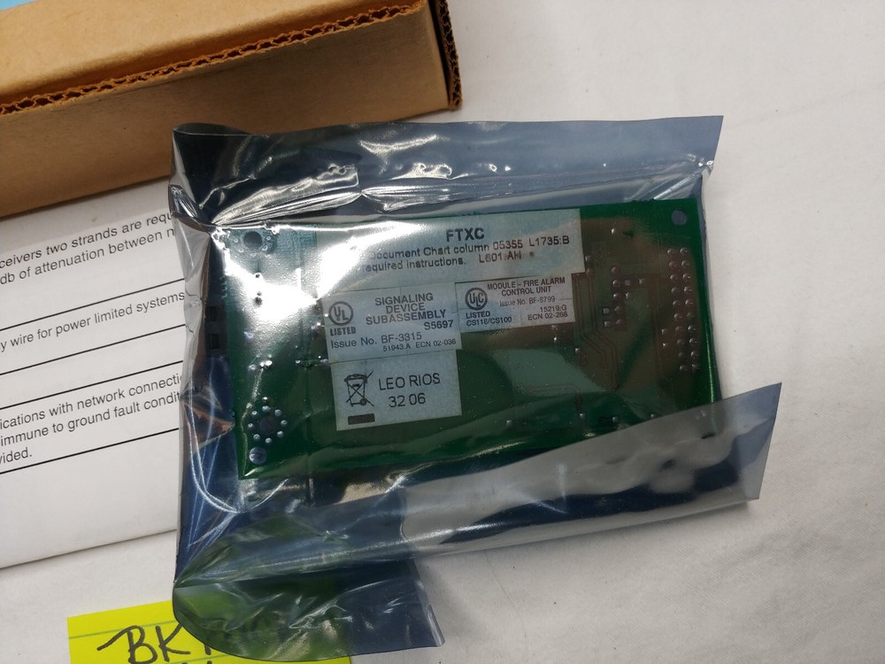 NOTIFIER FTXC SMX Transceiver Network Medium Interface New-Old Stock