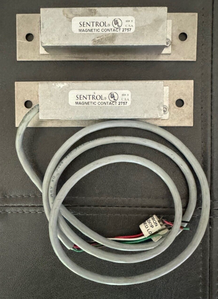 Sentrol 2757L High Security Concealed Magnetic Contacts-New