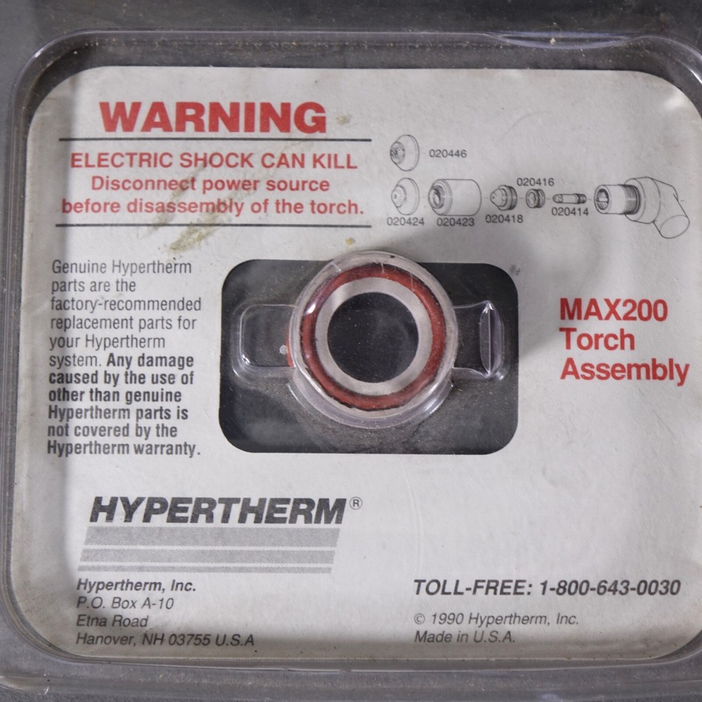 Genuine Hypertherm 020416 Swirl Ring Max200