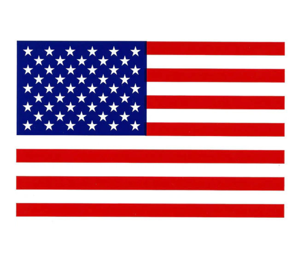 Magnet: U.S. Flag 4" by 6"