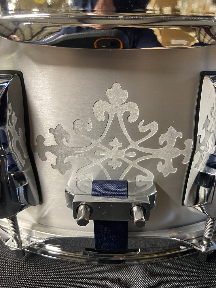 JBAS1093 Patterned Aluminum Snare