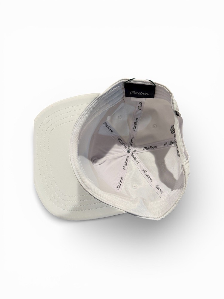 Authentic Malbon Golf Cap White (Unisex)