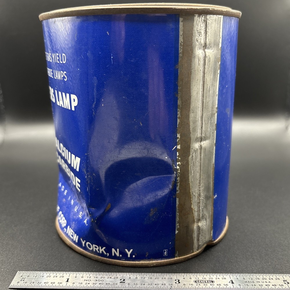 Vintage Union Carbide Mining Tin Sealed