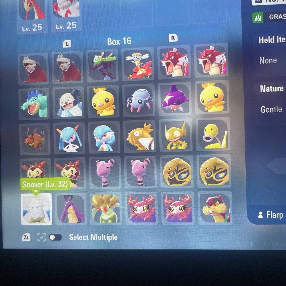 Shiny Pokémon Legends ZA