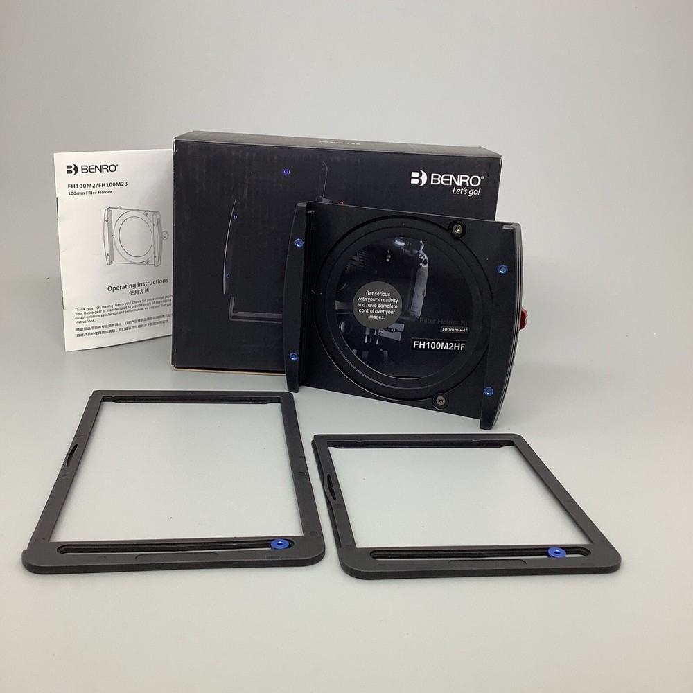 Benro 100mm Filter Holder for 82mm Thread Lenses w/ Frames
