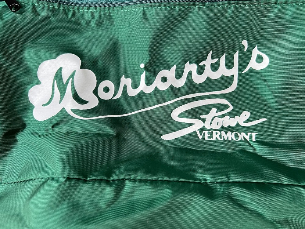 Original NOS Moriarty's Ski Stuff Bag