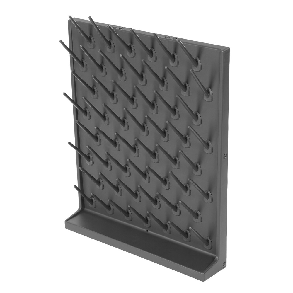 Grey Lab Removable Glassware Drying Rack Bottle Drying Rack PP Draining Rack