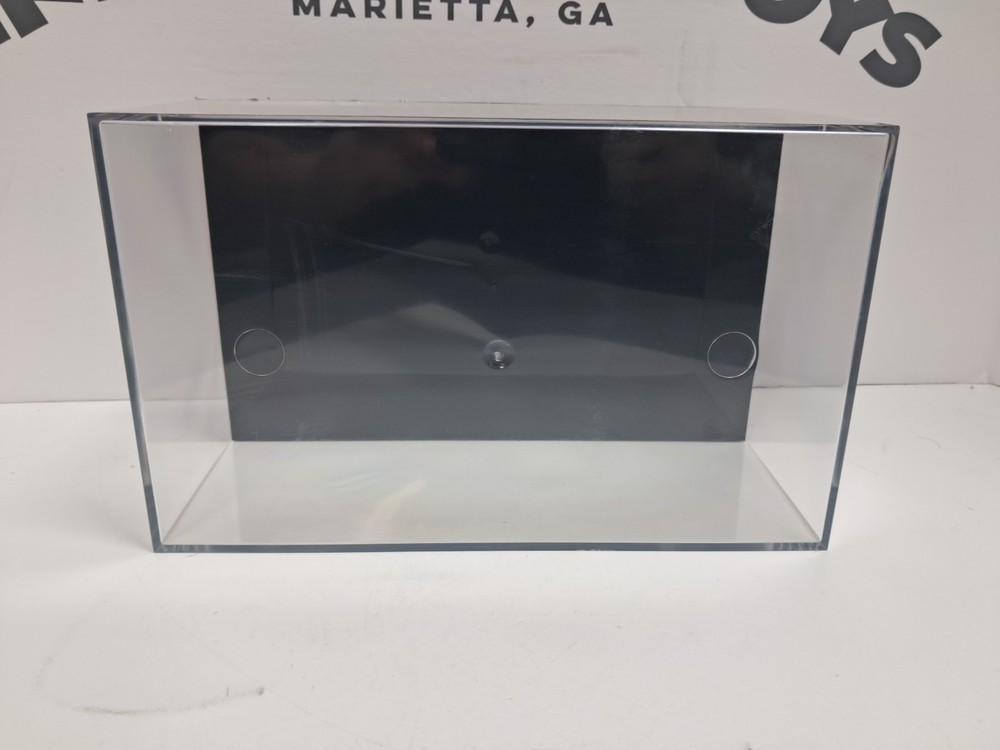 IMEX Display Case - 1/18 Auto & 1/35 Military - Clear/Stackable 2511 Black Base