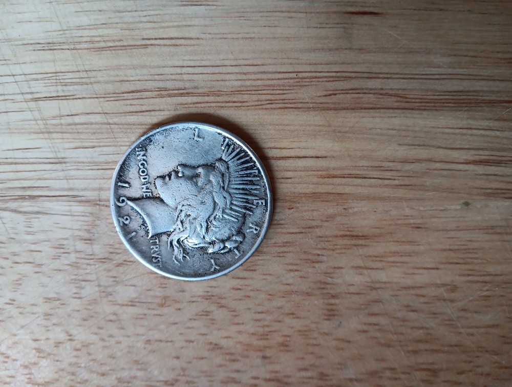 1921 Peace Silver Dollar