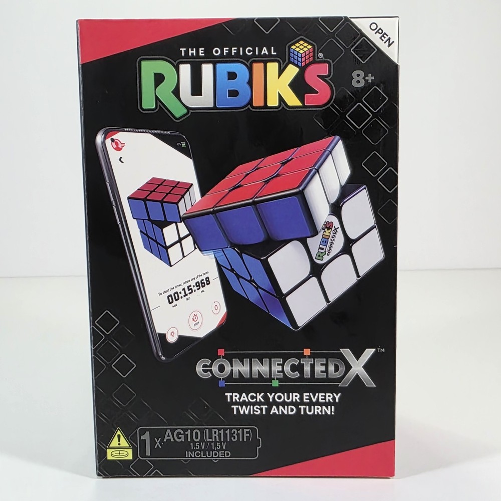 Rubik's Cube Connected X Bluetooth Enabled 3x3 Solve Improve Interact Challenge