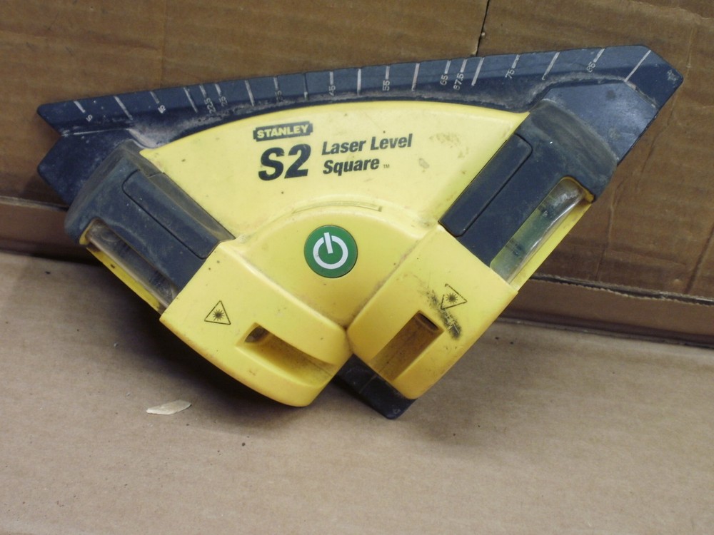 Stanley Laser Level Square, Stud Sensor / Finder
