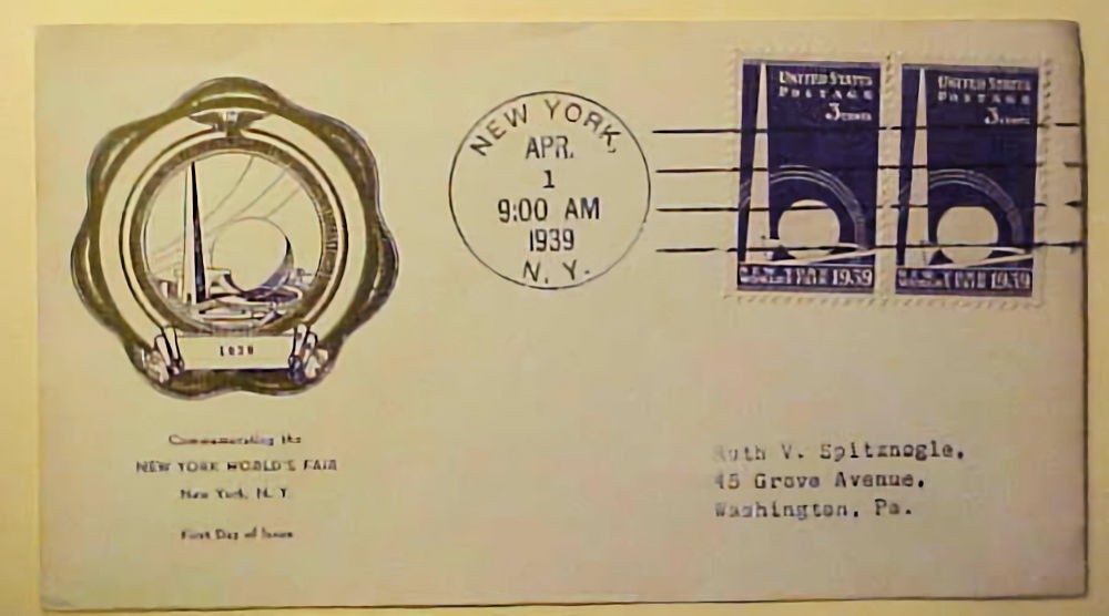 US NY EXPO FDC 1939