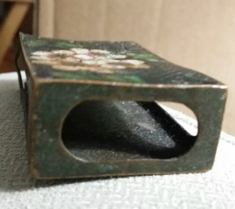 Vintage Small Metal Case, For a matchbox