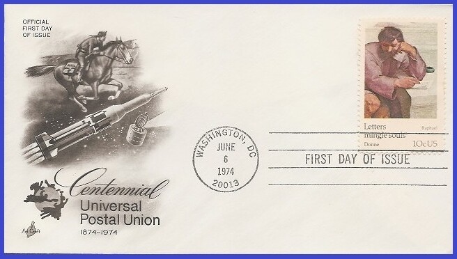 USA5 #1530 U/A ARTCRAFT FDC   Raphael
