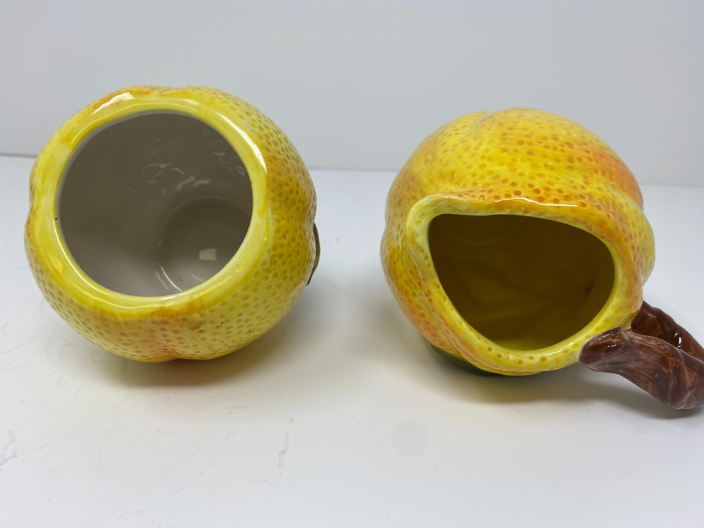 Tabletops Gallery Lemone Creamer & Cup