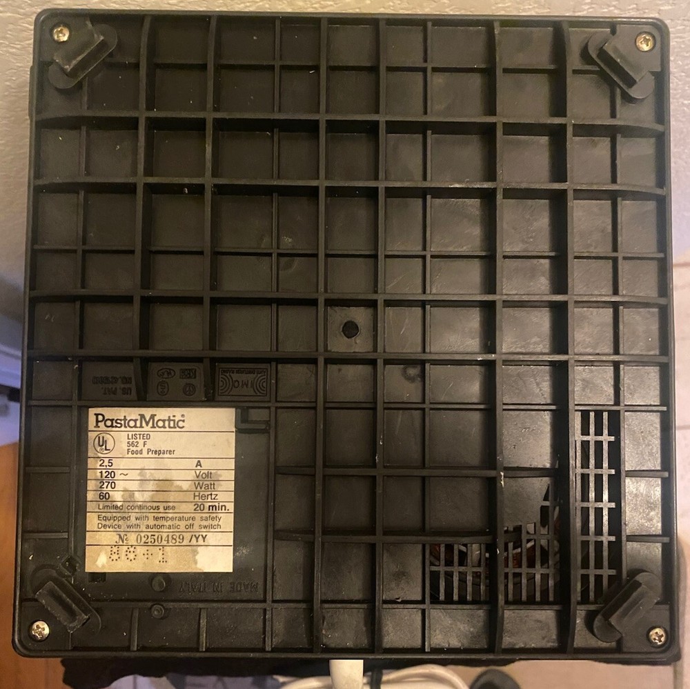 Simac 700 PastaMatic Electric Pasta Maker Machine Tested