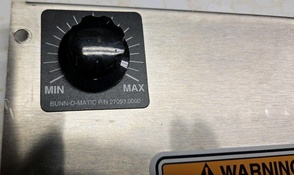 Bunn LPG-2E Timer Panel