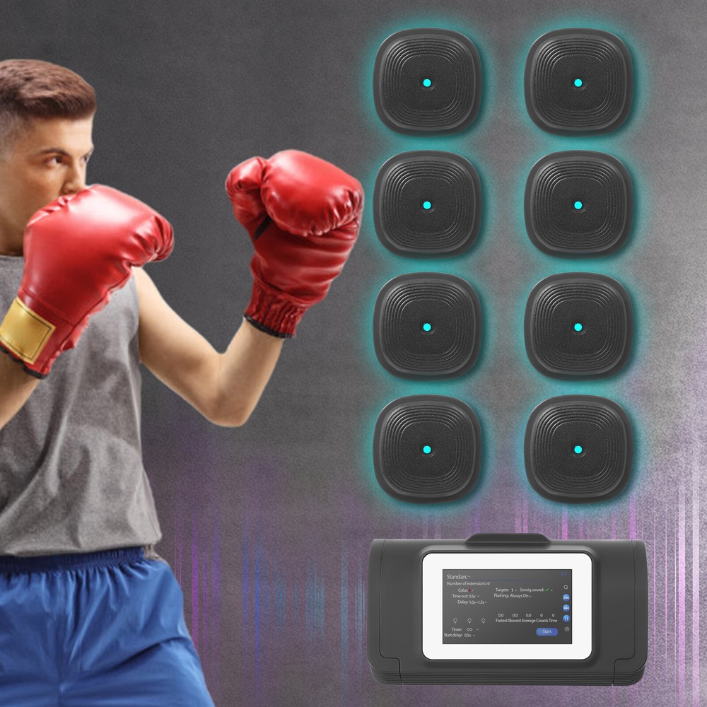 Split Musical Boxing Punching Machine Modern Split Musical Boxing with 8 Targets