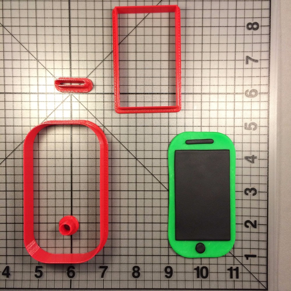 Cell Phone 100 Cookie Cutter Set