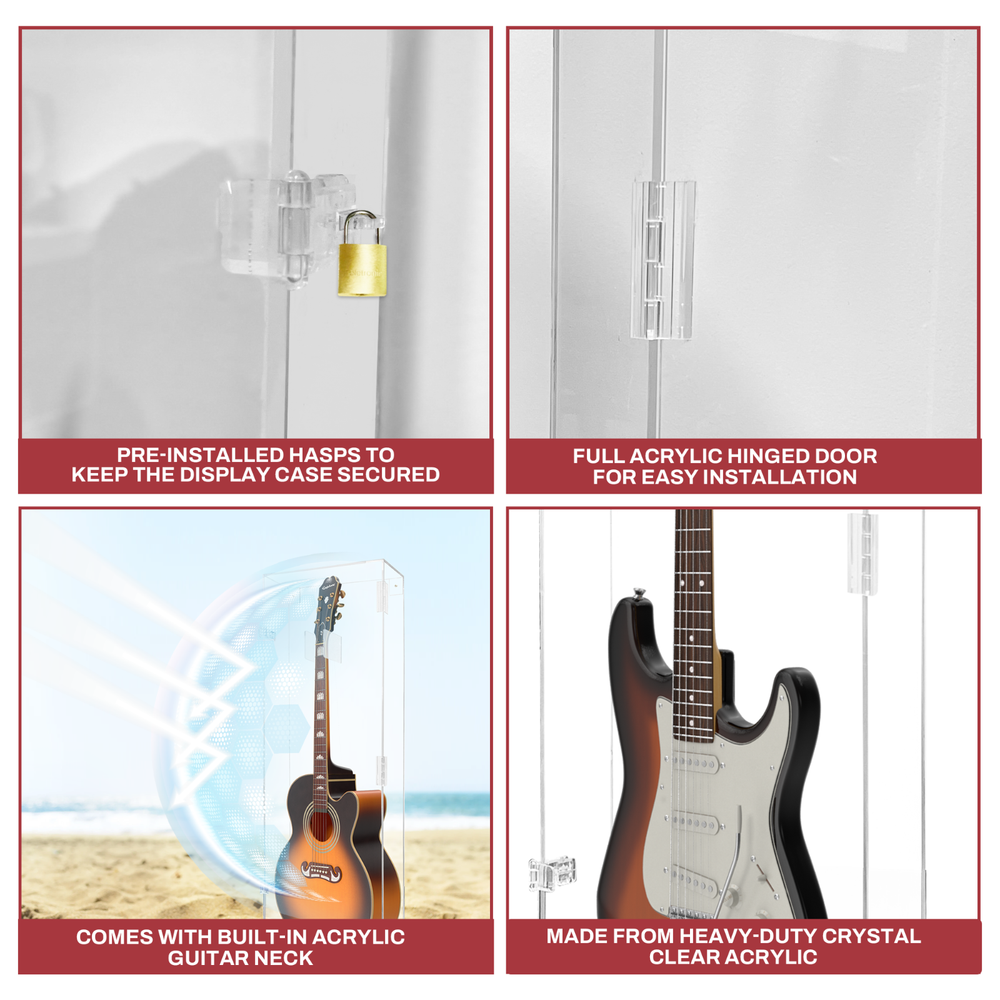 Acoustic Acrylic Guitar Case