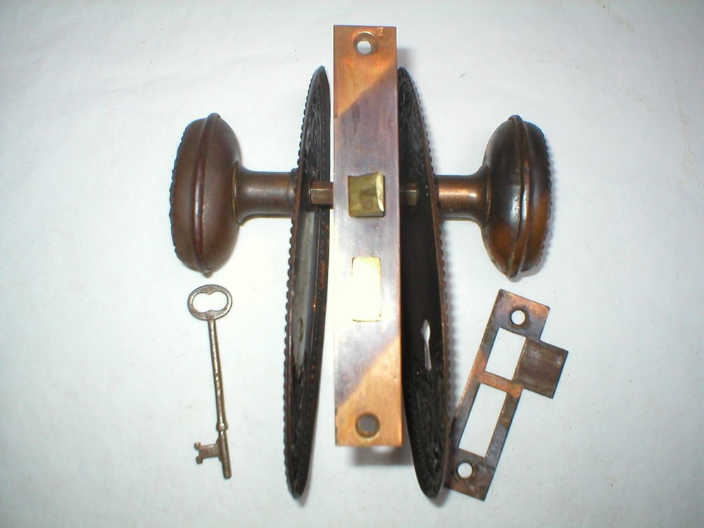 Antique Victorian Era Door Hardware