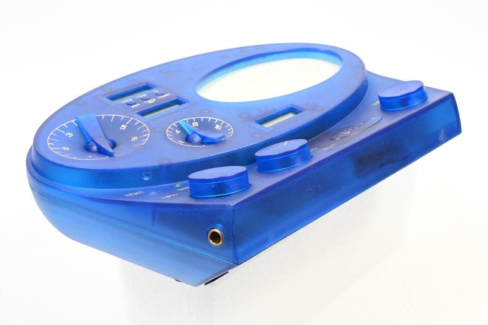 Scientology Mark Super VII Quantum E-Meter Hubbard Electrometer Translucent Blue