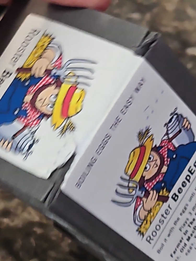 Beepegg Egg Timer, Singing Floating Egg Timer, Chicken Brainstream Rooster