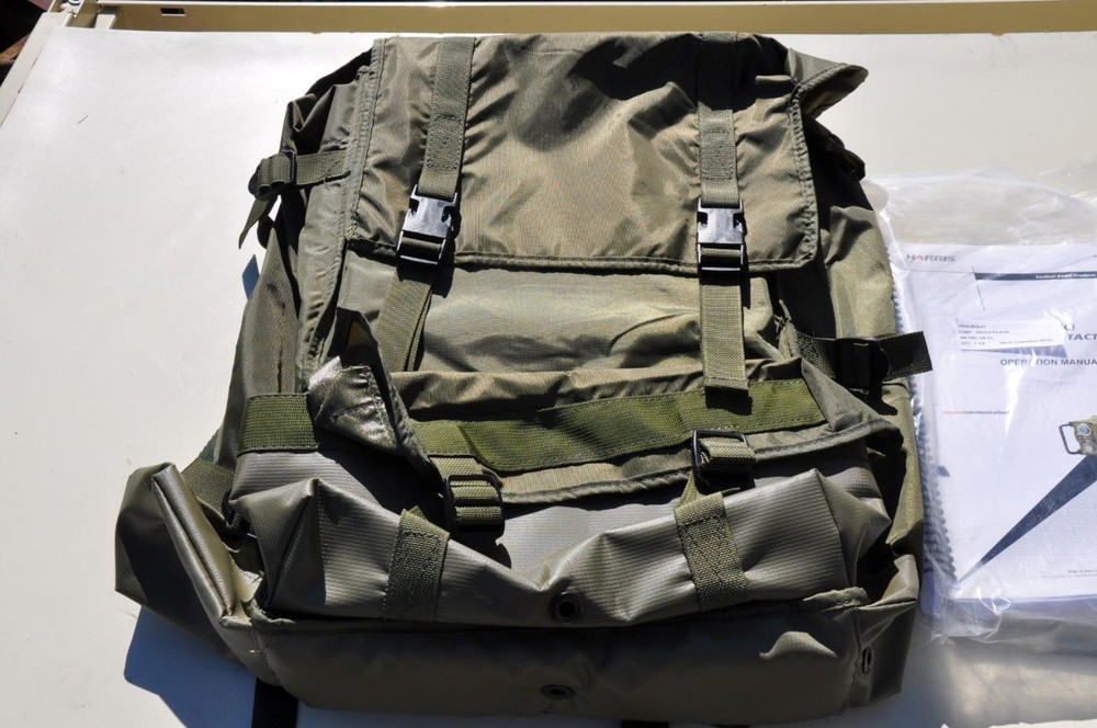Harris AN/PRC-150 backpack with operation Manual