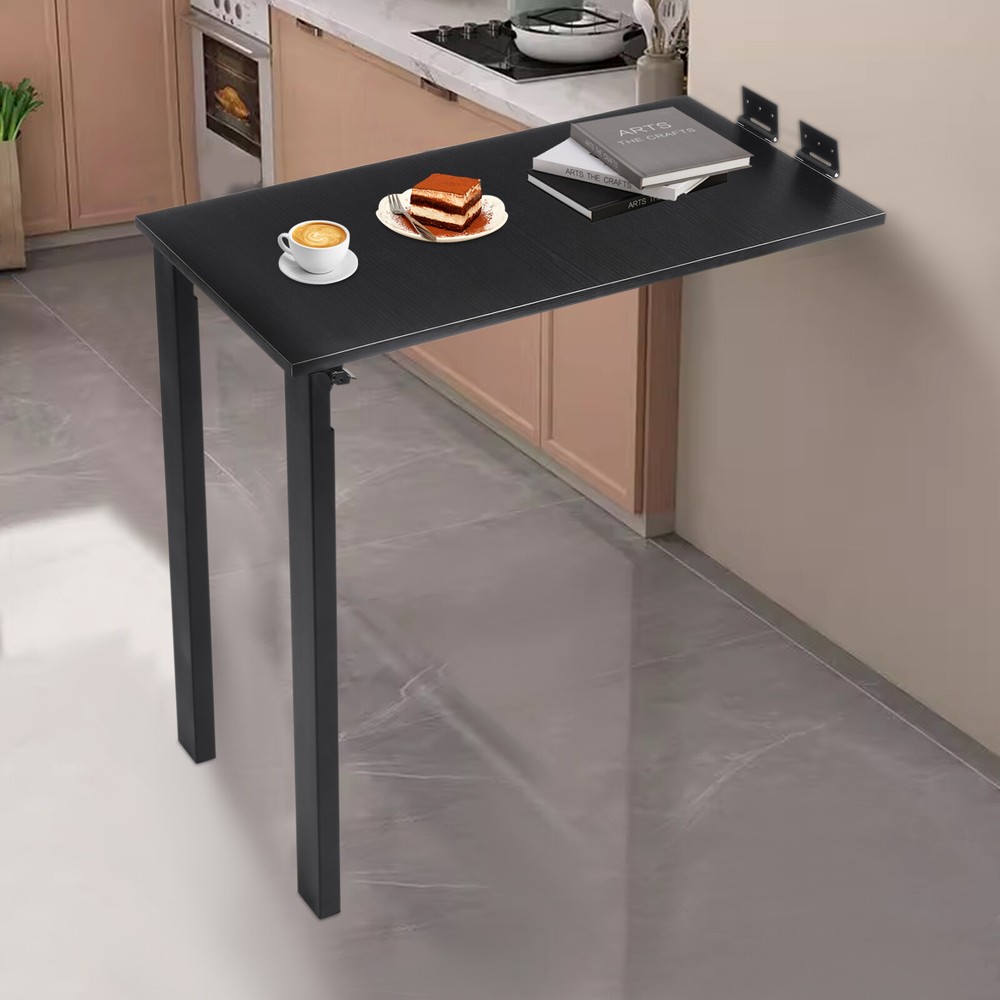 L-Shape Table Folding Table Folding Dining Rectangle Wall Mounted Folding Table