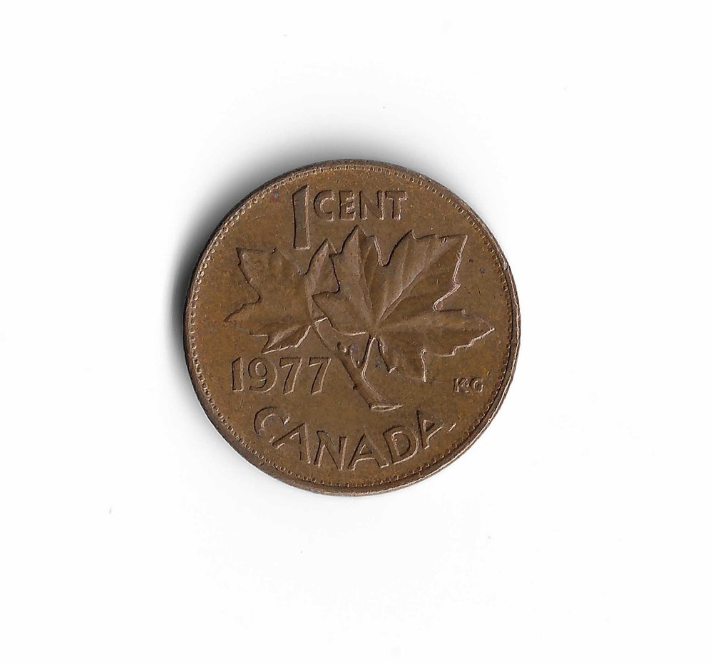 1977 Canada - 1 Cent - 174 - Bronze - 3.2g