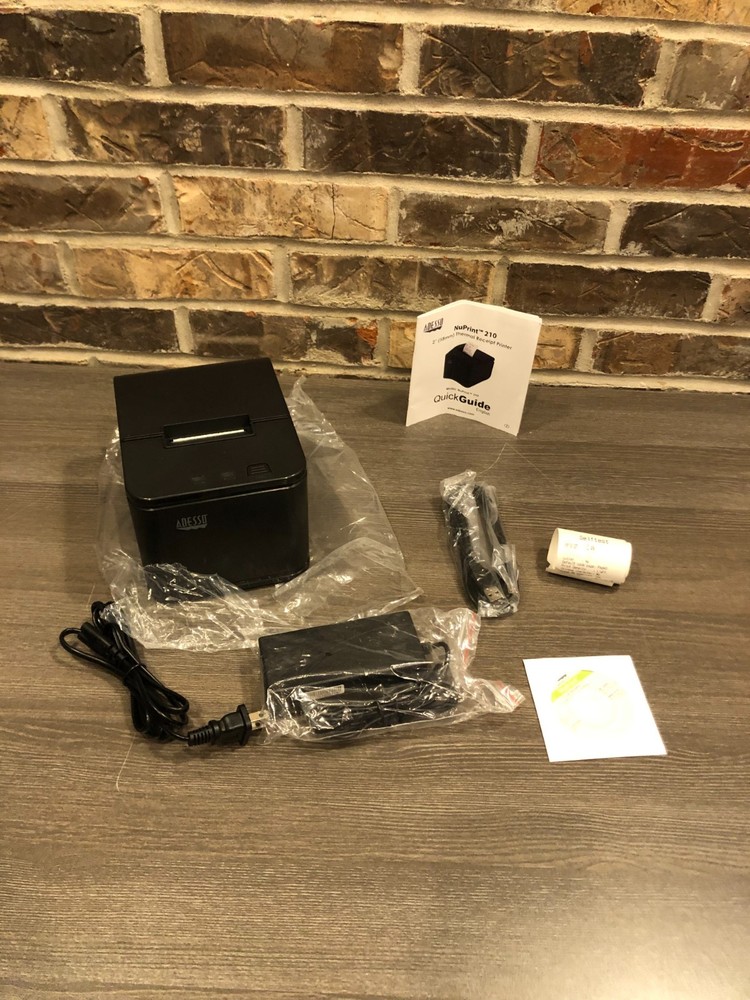 2" Thermal Receipt Printer USB POS System Compatible Cash Drawer Support